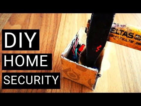 DIY Home Security - How to Make a Simple Motion Detect | New Version