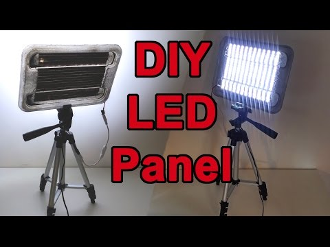 DIY LED Video Light Panel