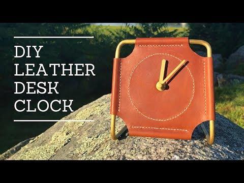 DIY Leather Clock