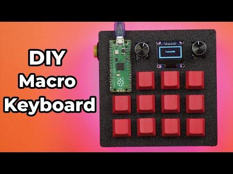 DIY Macro Keyboard - Custom PCB and Mechanical Switches - Raspberry Pi Pico