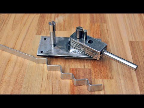 DIY Metal bender with removable tool | Dream Workshop