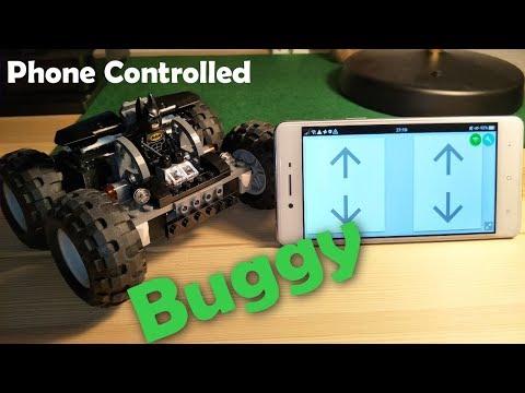 DIY Phone Controlled LEGO Bat Buggy