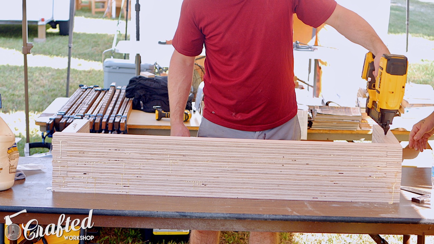 DIY Plywood Coffee Table Built With 1 Sheet Of Plywood - Woodworking 3.jpg