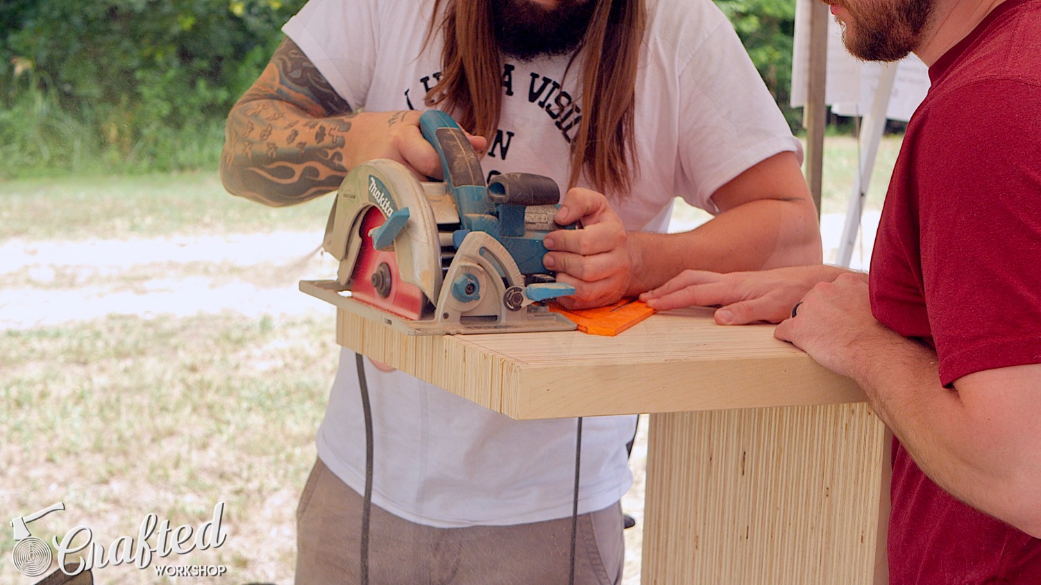 DIY Plywood Coffee Table Built With 1 Sheet Of Plywood - Woodworking 9.jpg