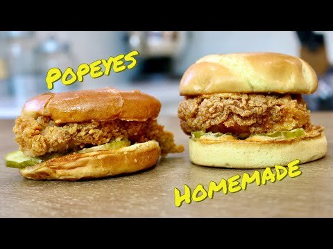 DIY Popeyes Chicken Sandwich | At HOME and BETTER