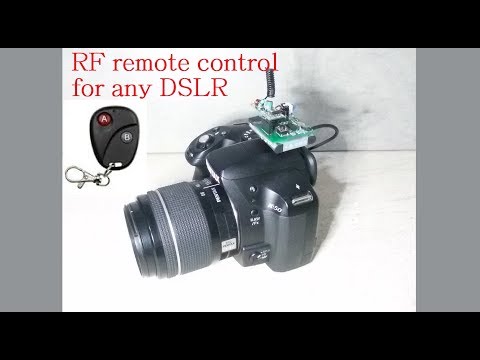 DIY RF remote shutter for any DSLR