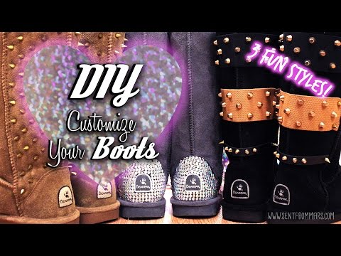 DIY Shoes! 3 Easy Boot Projects