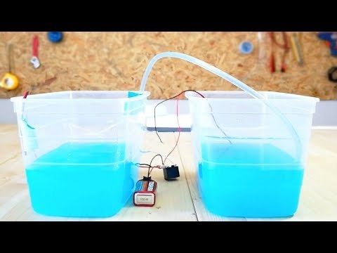 DIY Water Pump or Valve Auto ON-OFF | Make Water Level Controller at Home