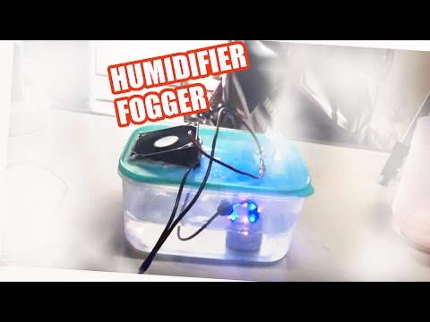 DIY humidifier fogger, Mist generator