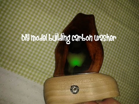 DIY model building carbon washer