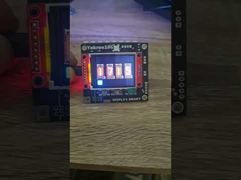 DeskClock ST7735 v2 #shorts#short#viral#status#subscribe#youtubeshorts#video#nixie#nixieclock