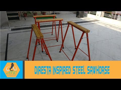 Diresta inspired steel sawhorse build