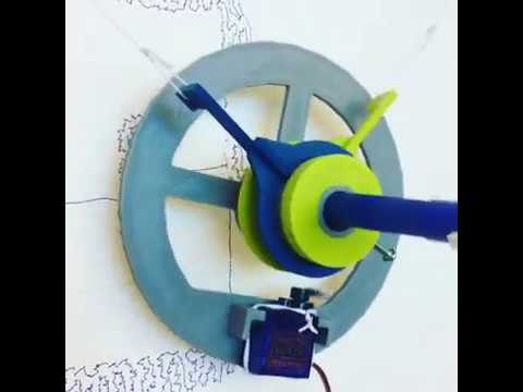 Drawbot in action