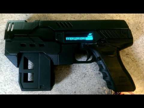 Dredd Lawgiver with working display and voice recognition