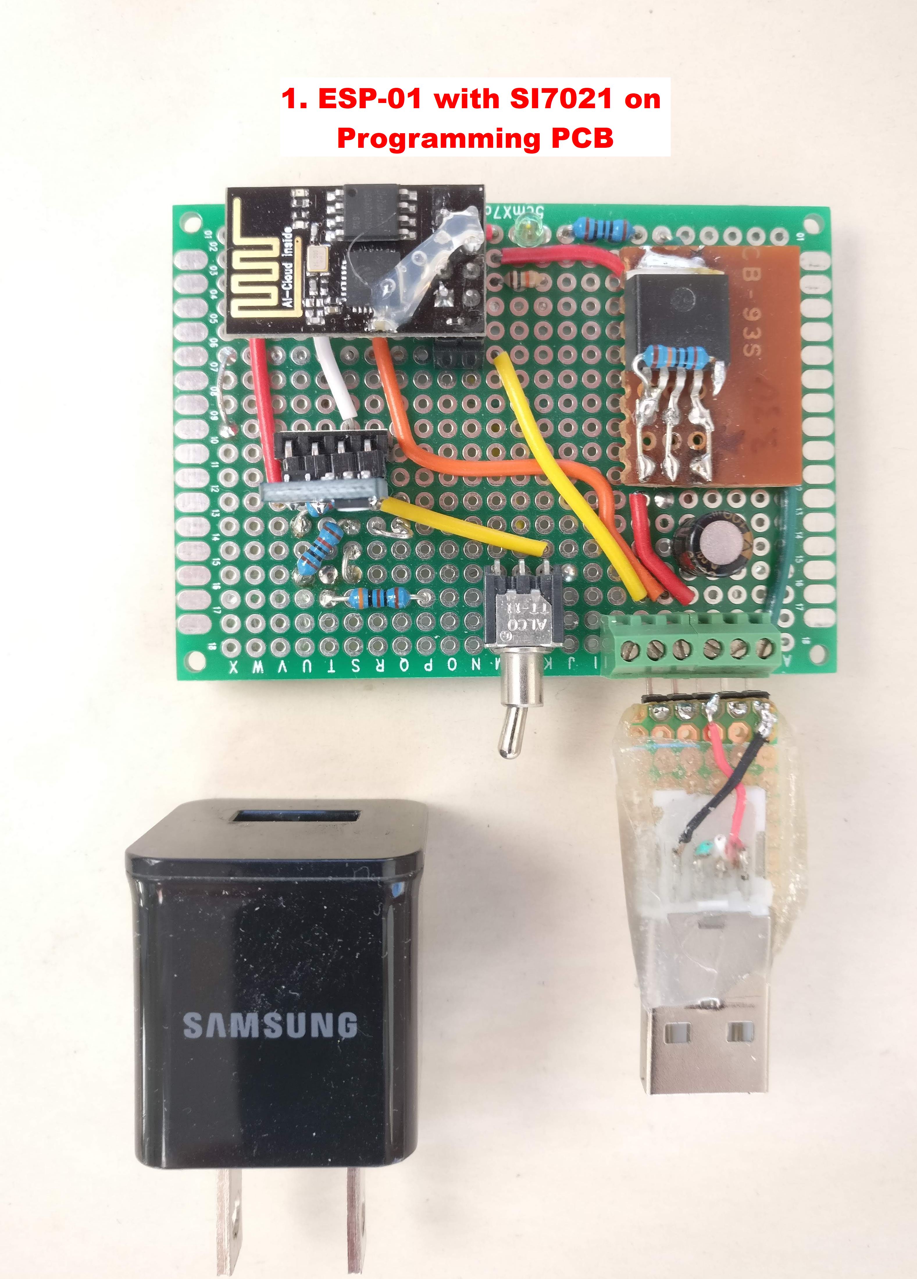 ESP01 with SI7021 on Programming PCB.jpg