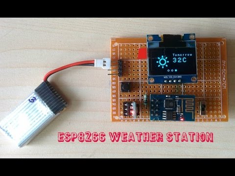 ESP8266 WEATHER STATION