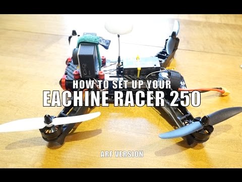 Eachine Racer 250 Setup and test flight