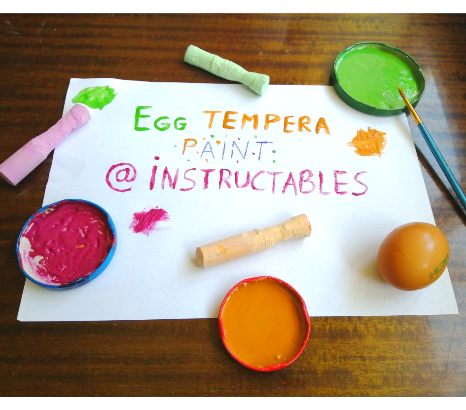 Egg tempera paint Instructables title.png