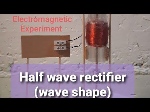 Experiment #1: Half wave rectifier