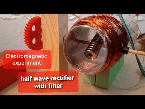 Experiment #2: half wave rectifier with filter