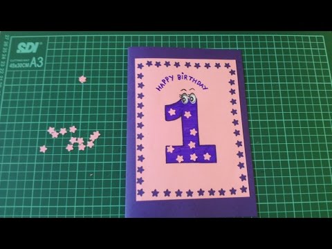 First Birthday Card