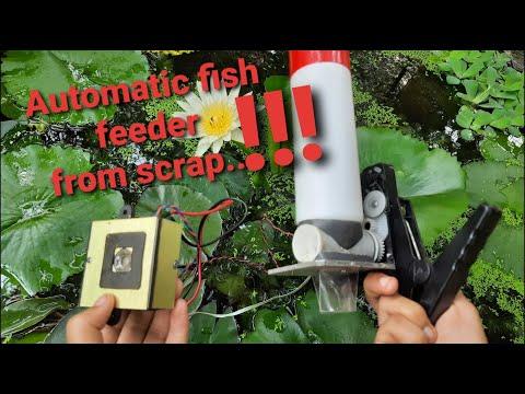 Fish feeder from scrap