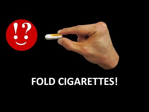 Folding Cigarettes