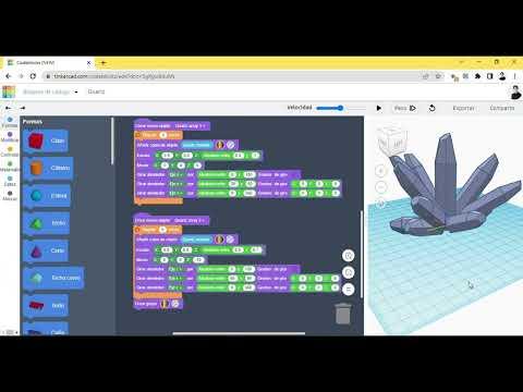 Geology with Tinkercad Code Blocks: Geology Examples