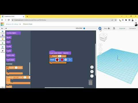 Geology with Tinkercad CodeBlocks: Repeat Block