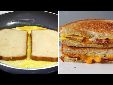 Gimmick or Genius? Bacon Egg and Cheese Sandwich