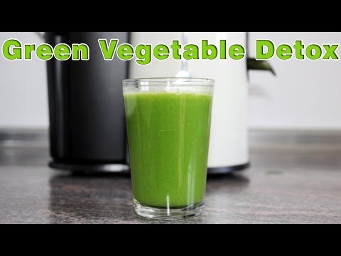 Green Healthy Detox Vegetable Juice Recipe