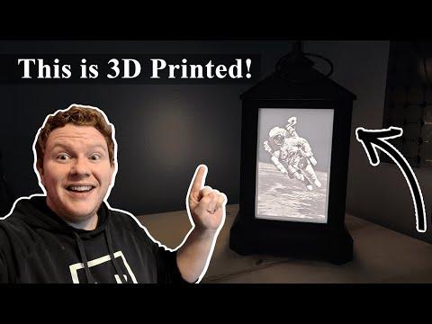 HOW TO: 3D Printed Lithophane Lantern