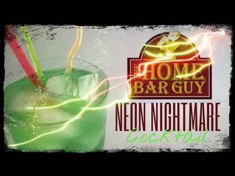 HOW TO MAKE A NEON NIGHTMARE COCKTAIL