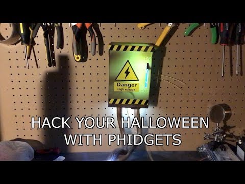 Hack your Halloween with Phidgets