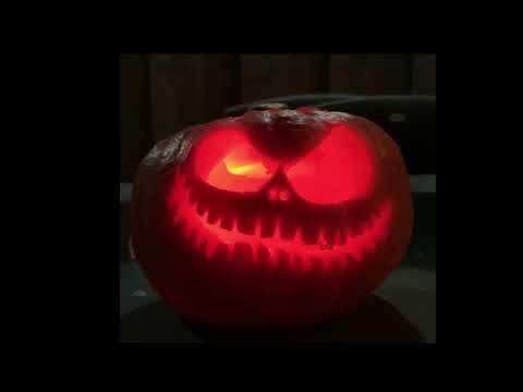 Halloween Jack o` lantern electronic candle