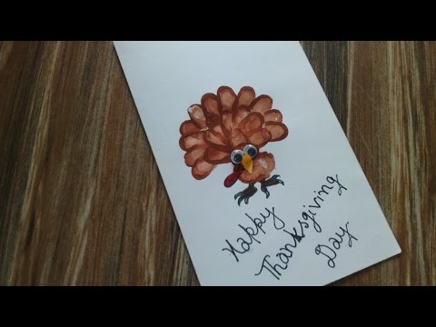 Handmade Thanksgiving Cards and Ideas