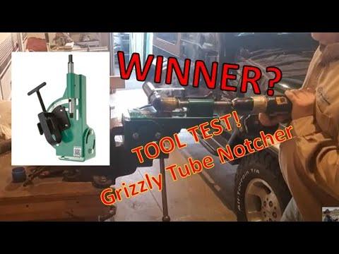 Home Fabrication Shop Tube Notcher from Grizzly Overland Jeep Project TJ YJ CJ JK JK