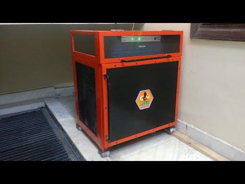 Homemade Battery Trolley for Luminous Inverter using stick welding - By AMbros custom