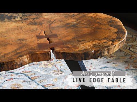 How To Make A Live Edge Coffee Table!