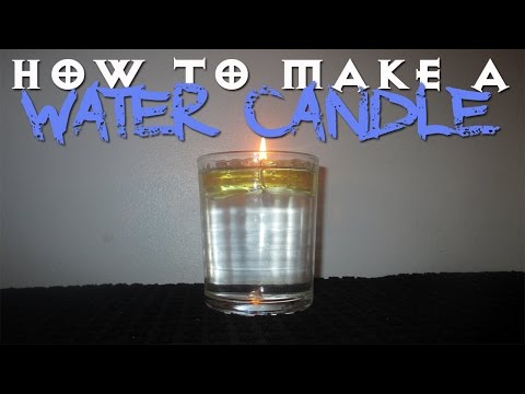 How To Make A Water Candle