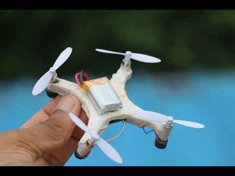 How To Make Drone At Home (Quadcopter) Very Easy