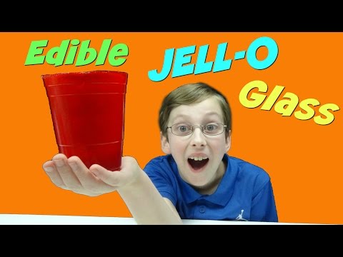 How To Make Edible Jello Glasses - DIY Gummy Cups | CollinTV