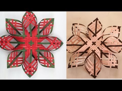 How To Make Snowflakes Out Of Paper | Paper Snowflake Tutorial