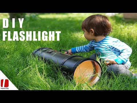 How To Make The Most Powerful Flashlight With XHP70 LED