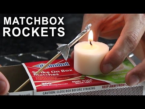 How To Make a Matchbox Rocket Launching Kit