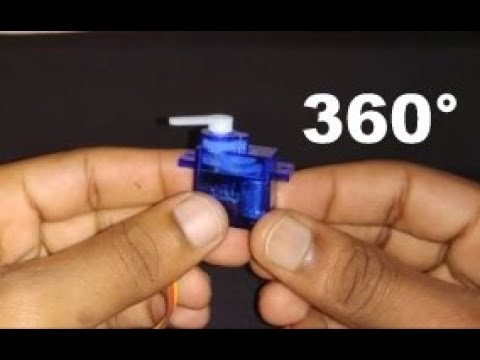 How To Modify Micro Servo For 360&amp;deg; Rotation