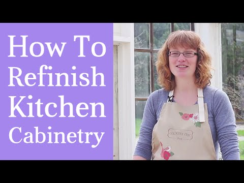 How To Paint Kitchen Cabinets | DIY Tutorial For Refinishing Cabinetry