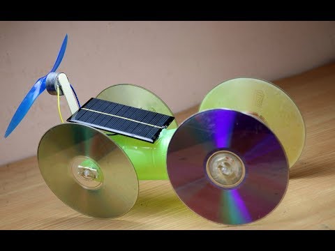 How i Made my own SOLAR AIR CAR under 10$