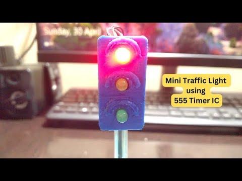 How to Build a Mini Traffic Light with a 555 Timer IC