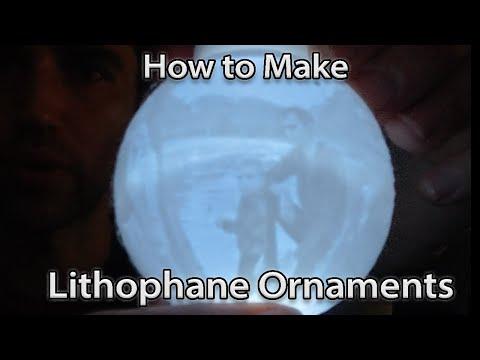 How to Make Lithophane Ornaments